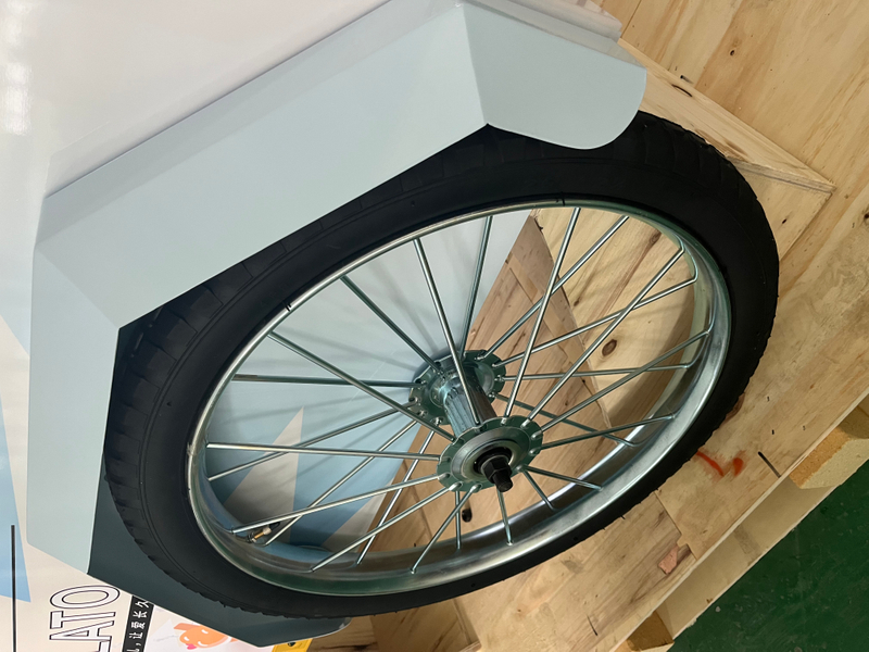 Prosky Safe Green Little Sinks Ice Cream Cart With Drawer from China manufacturer PROSKY